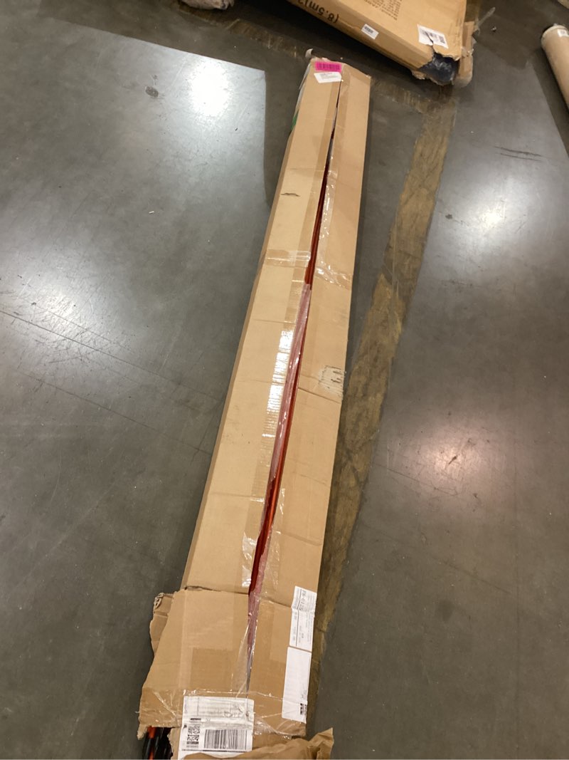 Condition photo showing As Is for findmall 100pcs 72 driveway markers, 6ft snow stakes, 5/16 inch diameter plow stakes, orange reflective, fiberglass material, easy visibility at night