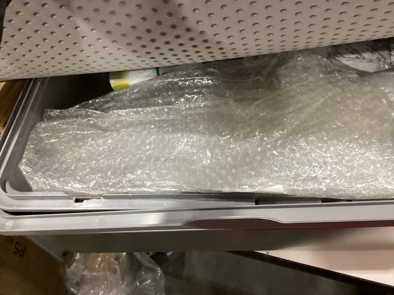 Condition photo showing New/Like New for L7 Pro-Stainless Steel Litter Box with Lid, XXL Extra Large Enclosed Metal Cat Box for Kitty&Big Cats, Odor Control - Cat Litter Deodorizer, High Sided Enclosure with Scoop & Mat, Anti-Leakage-Grey