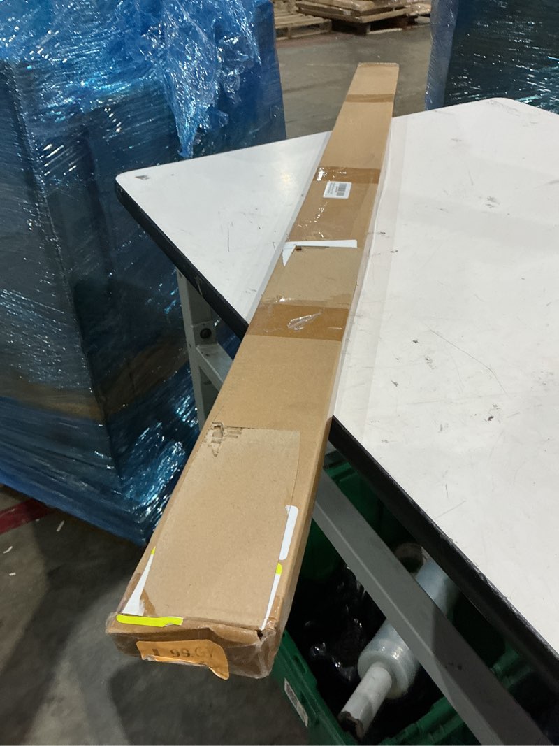 Condition photo showing New/Like New for 4ft 2pcs aluminum l-track rail,48" l track rails tie down system, include (4) o-rings, (4) black end caps and mounting screws, suitable for secure motorcycles,atv,use on pickup truck, rv, open trailer 4ft 2pcs black