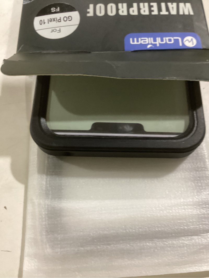 Condition photo showing New/Like New for Lanhiem for Pixel 10 Case, IP68 Waterproof Dustproof Shockproof Case with Built-in Screen Protector, Full Body Sealed Protective Cover for Google Pixel 10 6.3 inch (2025) Black for Pixel 10 Black