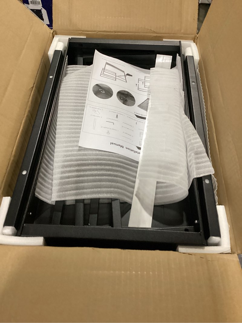 Condition photo showing Good Condition for REALINN 2 Tier Pull Out Cabinet Organizer, 21 inch Depth Slide Out Shelves, Expandable 14"-22.5" Wide Heavy-Duty Cabinet Drawers for Kitchen Pots, Pans & Pantry Storage, Black