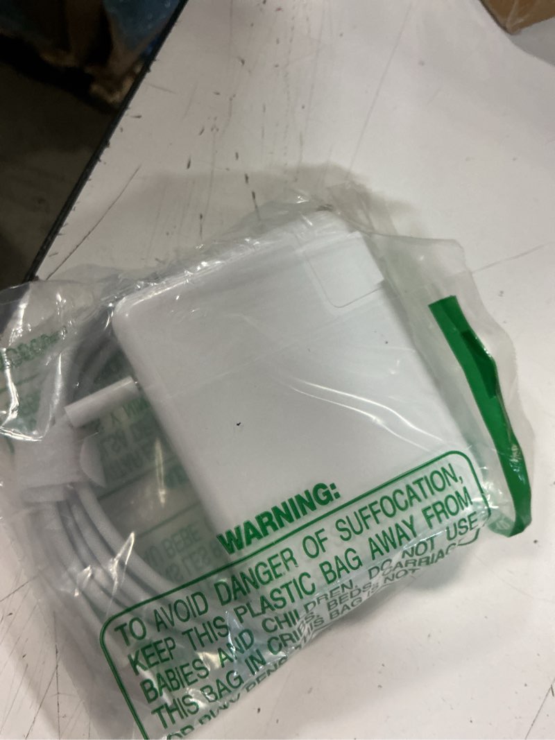 Condition photo showing Good Condition for 140w charger for macbook pro 16/14 inch mac air 15/13 inch ?original quality? 2021-2025 m1–m4 2m/6.6ft magnetic 3 cable led & type c fast charger power adapter (between 2021-2025)