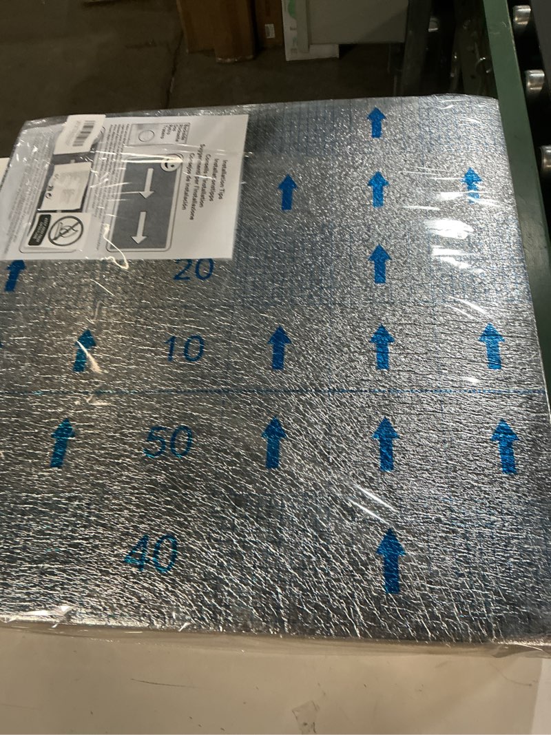 Condition photo showing New/Like New for 20pc carpet tiles peel and stick, self adhesive carpet floor tile 24" x 24", khaki soft padded flooring sticker, home decor for bedroom living room office, 20 tiles per box 20 pack khaki