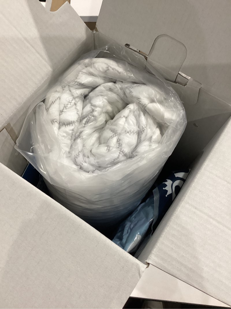 Condition photo showing Good Condition for Cooling Adjustable Pillow for Hot Sleeper, Custom Loft Support with Breathable Shredded Memory Foam CertiPUR-US Certified Standard Size Bed Pillow for Side, Back, Stomach Sleeper Gift for Better Sleep White-cooling Basic Standard(1 Pack)-20'*26'