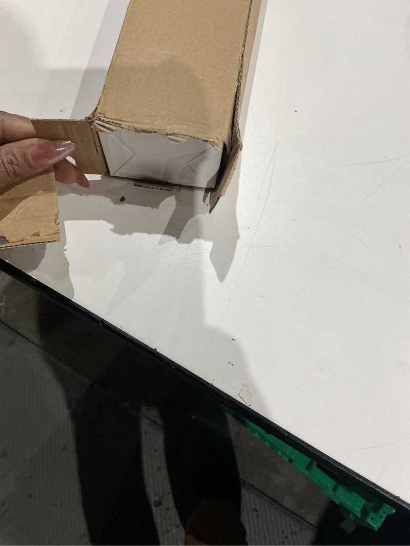 Condition photo showing Good Condition for chrisdowa cordless blackout roller shades for windows, thermal insulated uv protection pull down shades, total blackout window blinds for home, office, bedroom, door (27" w x 72" h, white) 27"w x 72"h white