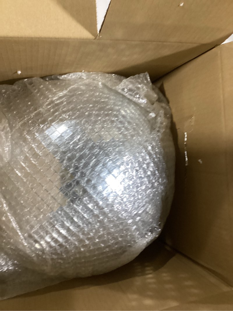 Condition photo showing Good Condition for Youdepot Disco Ball 12-Inch – Large Hanging Mirror Ball Disco Ball Decor for Disco Party Decorations, Weddings, Events, Disco Christmas Decor, and Home Celebrations 12 in