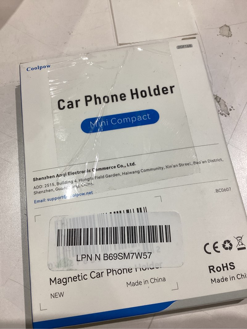 Condition photo showing Good Condition for ?2-Pack? Magnetic Phone Holder for Car Dash?Strong Magnet? Magnetic Car Phone Holder Mount ?4 Plate? Phone Holders for Your Car Phone Mount for Car Dashboard Cell Phone Car Mount for iPhone Samsung Black