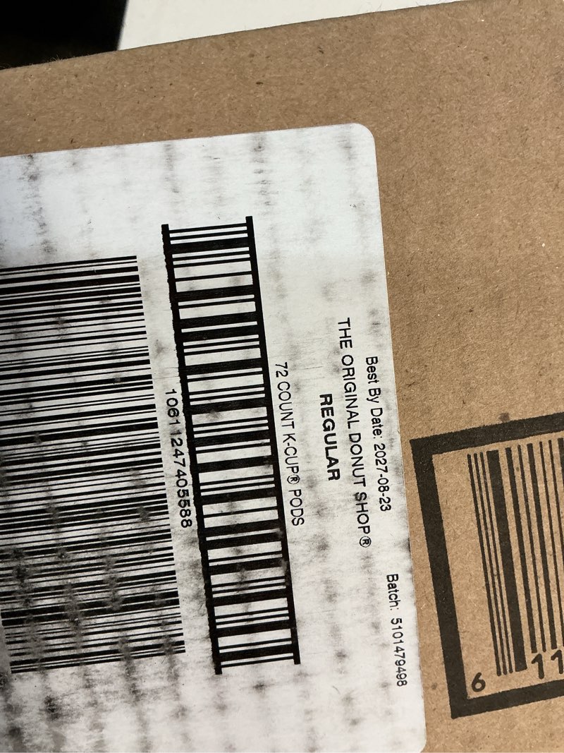 Condition photo showing New/Like New for ( best by Date:2027/08/23)The Original Donut Shop Regular Keurig Single-Serve K-Cup Pods, Medium Roast Coffee, 72 Count Original 72 Count (Pack of 1)