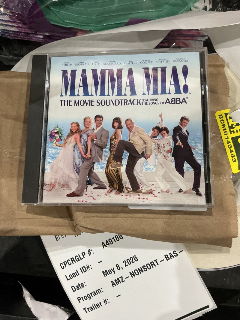 Condition photo showing New/Like New for mamma mia!