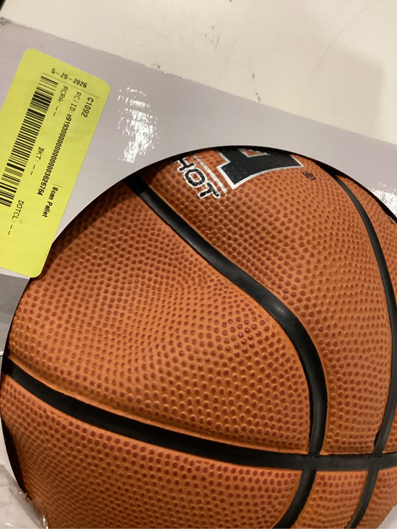Condition photo showing As Is for wilson ncaa street shot basketball, intermediate - 28.5"