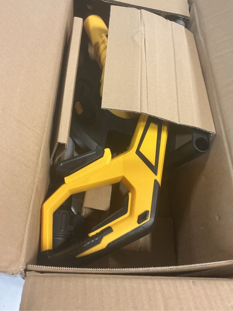 Condition photo showing Good Condition for brushless lawn edger compatible with dewalt 20v battery (tool only), electric cordless edger/trencher, 9’’ blade, 3 position adjustable depth, 180°handle, lightweight with rear wheel for landscaping