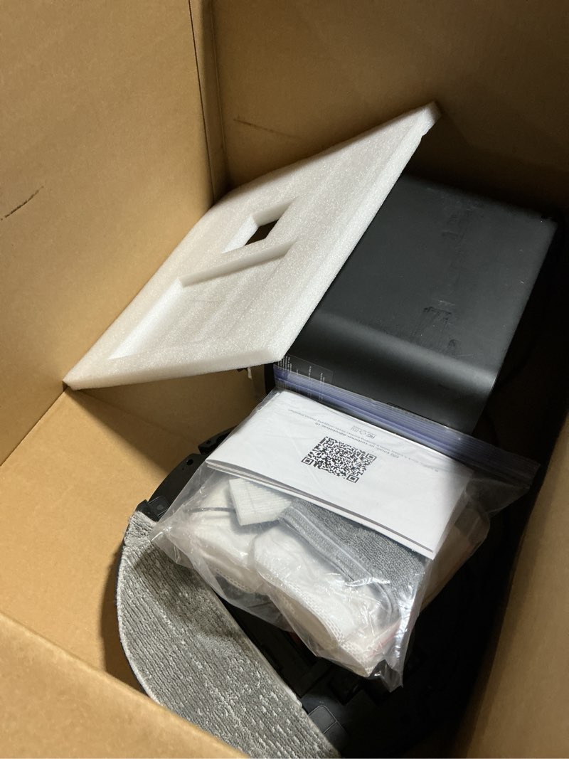 Condition photo showing As Is for Robot Vacuum and Mop Combo, Robot Vacuum Self-Emptying with 11500Pa Suction, 70-Day Capacity, Fast Home Mapping, LiDAR Navigation, Smart Obstacle Avoidance, Ideal for Pet Hair, Carpet, Hard Floor D13S MAX