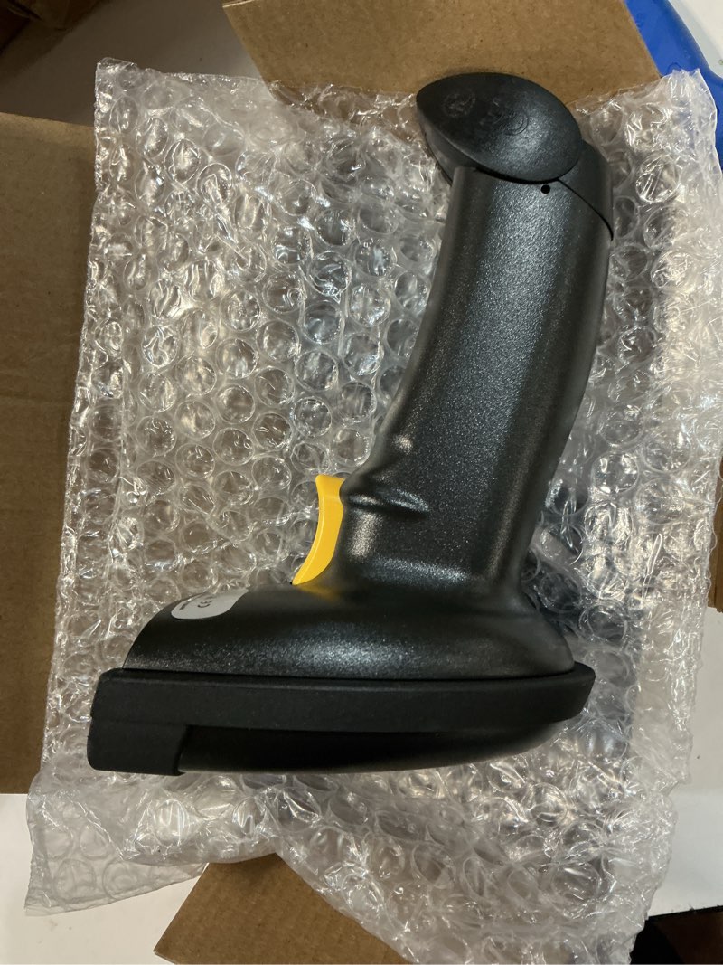 Condition photo showing Good Condition for netum 2d barcode scanner, compatible with 2.4g wireless & bluetooth & usb wired connection, connect smart phone, tablet, pc, 1d bar code reader work for qr pdf417 data matrix (nt-1228bl) (1)