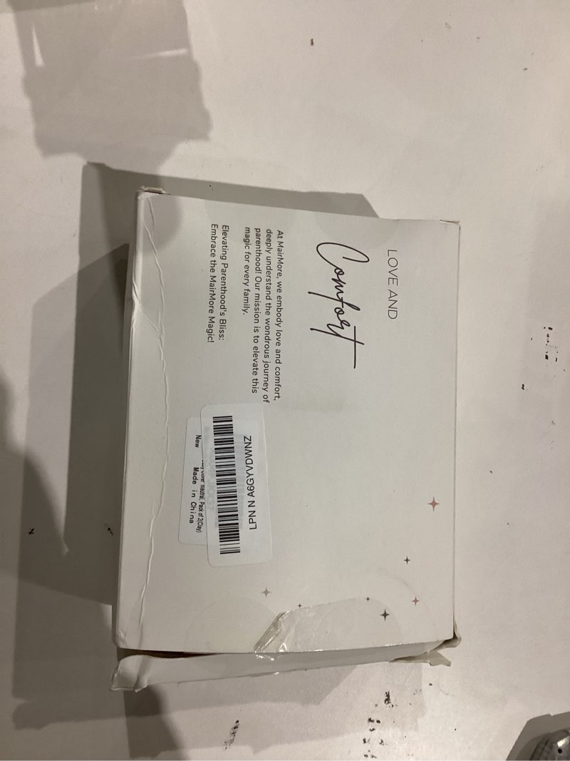 Condition photo showing As Is for Muslin Baby Cover for Newborn, Soft and Breathable 100% Cotton Lounger Slipcover Neutral, Pack of 2(Clay)