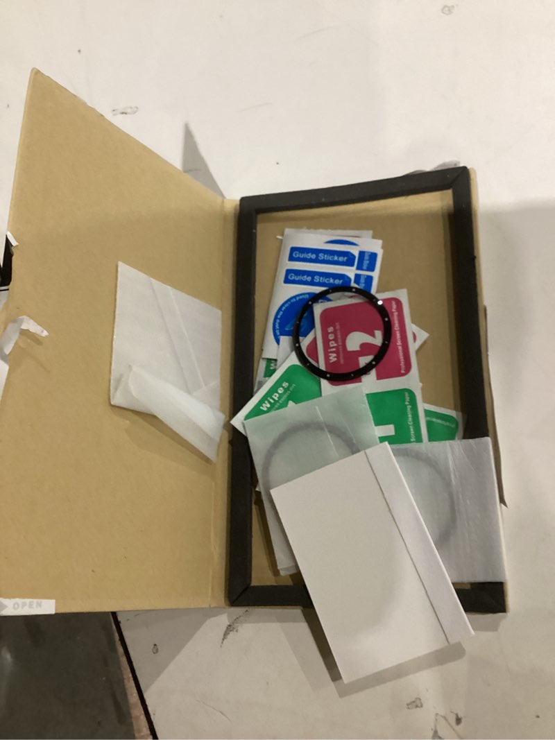 Condition photo showing Good Condition for riwoauoo 4 pack smartwatch screen protector for garmin venu 3,pmma material,anti-scratch,high sensitive,charger port + 3d full coverage hd soft screen protector film(non-tempered glass)