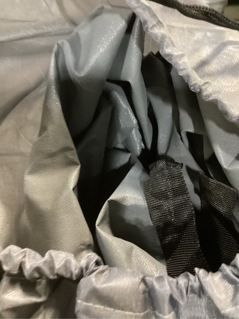 Condition photo showing Good Condition for Waterproof UTV Cover Compatible with Honda Pioneer 2 Seaters, 6 Layers All Weather Cover with Air Vents, Door Zipper and Windproof Buckles and Bands for Rain Snow Dust Protection