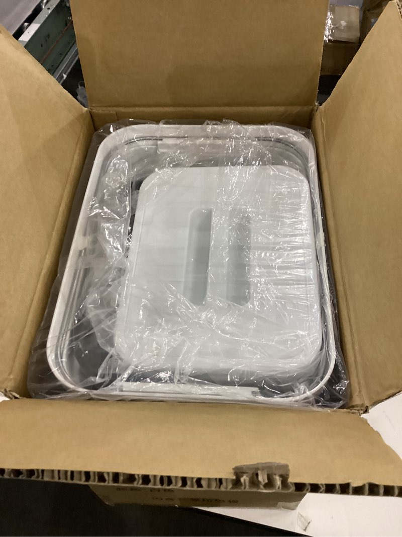 todaygo telescoping kitchen trash can with lid,25l to 45l adjustable capacity/height kitchen garbage