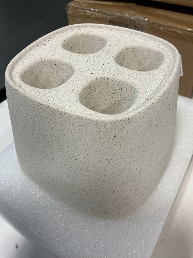 Condition photo showing New/Like New for Home Decoration White Concrete Quick Drying Long-Handled Umbrella Storage Stand