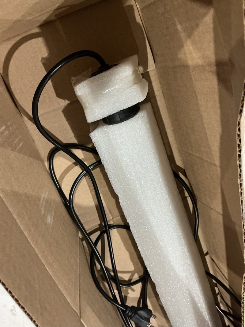 Condition photo showing As Is for 55w aquarium uv light for 500-5500 gallon, uv pond water clarifier for koi pond, swimming pool, spa, large fish tank, cold plunge 55w/for 5500 gallon