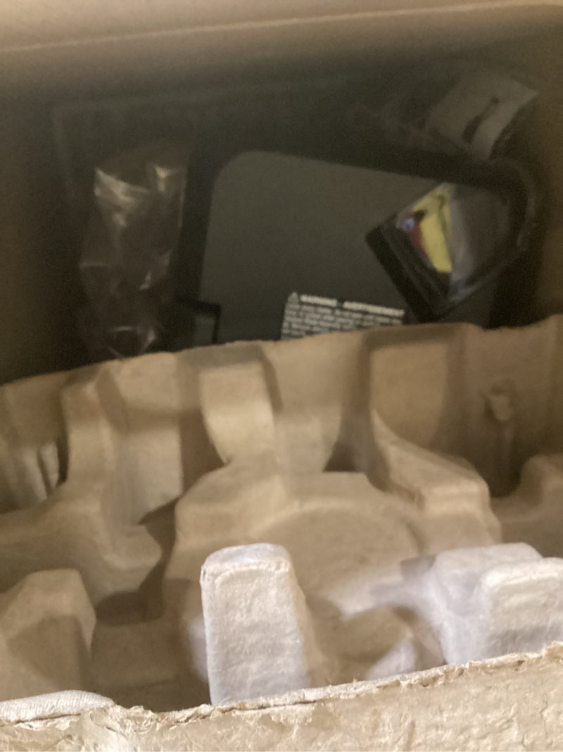 Condition photo showing As Is for ninja ultracrush professional blender | 1000w power, xl 72-oz.* pitcher | total crushing technology | 3 manual speeds for smoothies, sauces & more | full-size countertop | black | bp201 (2026) charcoal (2026)
