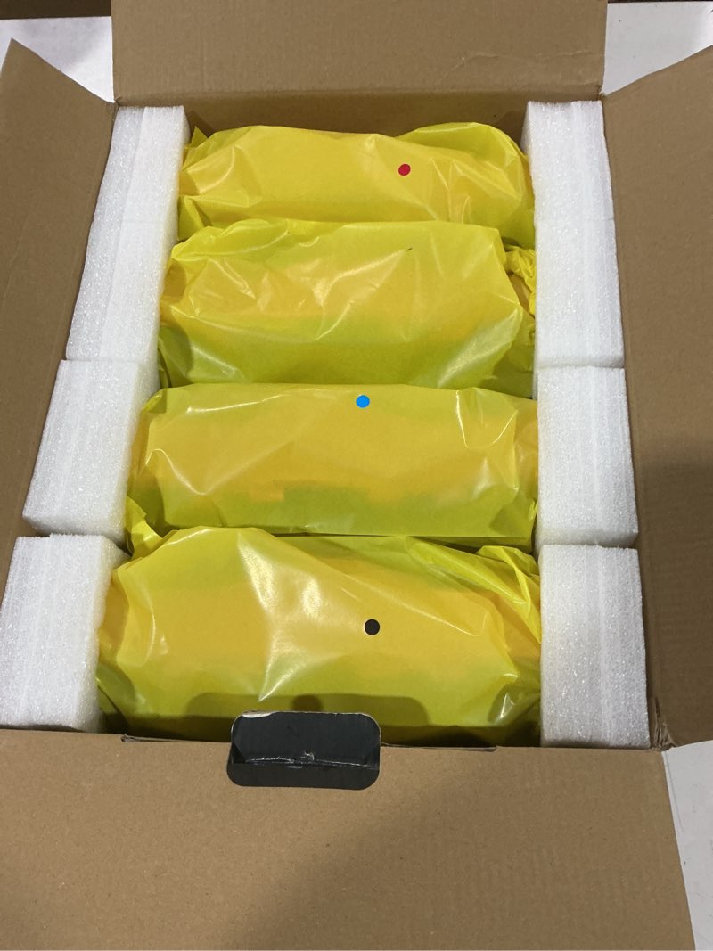 Condition photo showing New/Like New for 305a toner cartridge compatible for hp 305a 305x 4 pack ce410a high yield for laserjet pro 400 color mfp m451dn m475dn m476nw pro 300 color m351a m351 printer (black, cyan, magenta, yellow)