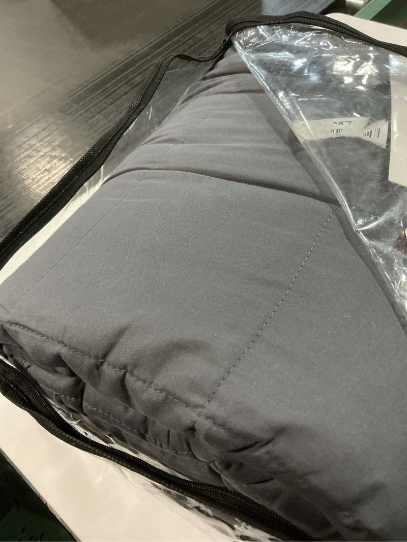 Condition photo showing Good Condition for Similar Bare Home Weighted Blanket Twin or Full Size 7lb (40\" x 60\") - All-Natural 100% Cotton - Premium Heavy Blanket Nontoxic Glass Beads (Light Grey, 40\"x 60\")