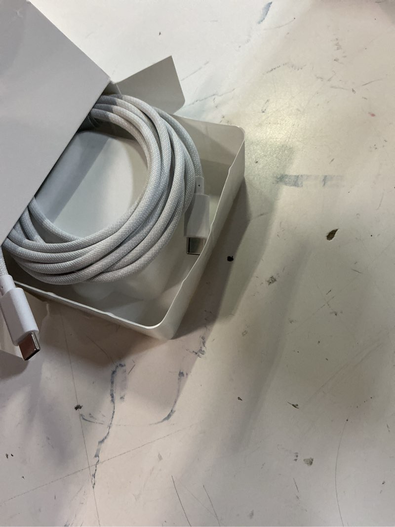Condition photo showing New/Like New for charger for macbook pro 16 14 inch macbook air 15 13 inch 2025 2024 2023 2022 2021 2020 2019 m4 m3 m2 m1, super compact 100w usb c laptop power adapter, 6.6ft usb-c braided cable, original quality