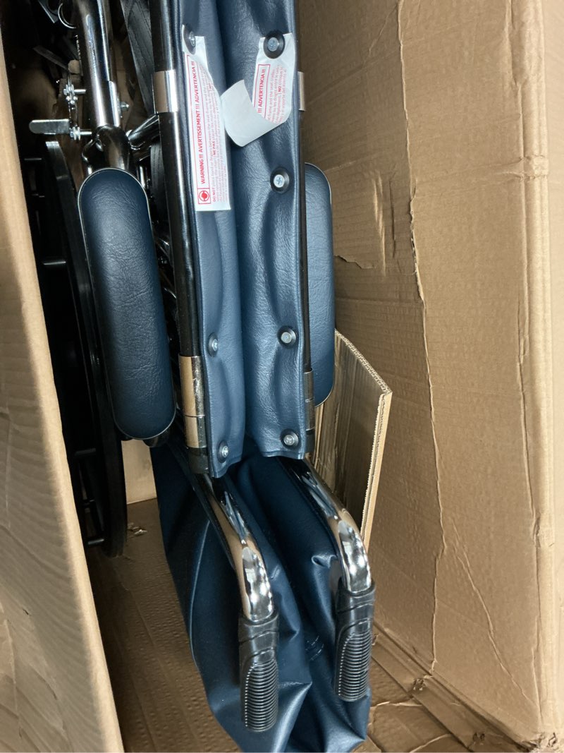 Condition photo showing Good Condition for Medline Excel Extra-Wide Bariatric Wheelchair For Adults and Seniors with 24" Wide Seat, Supports up to 500 lbs