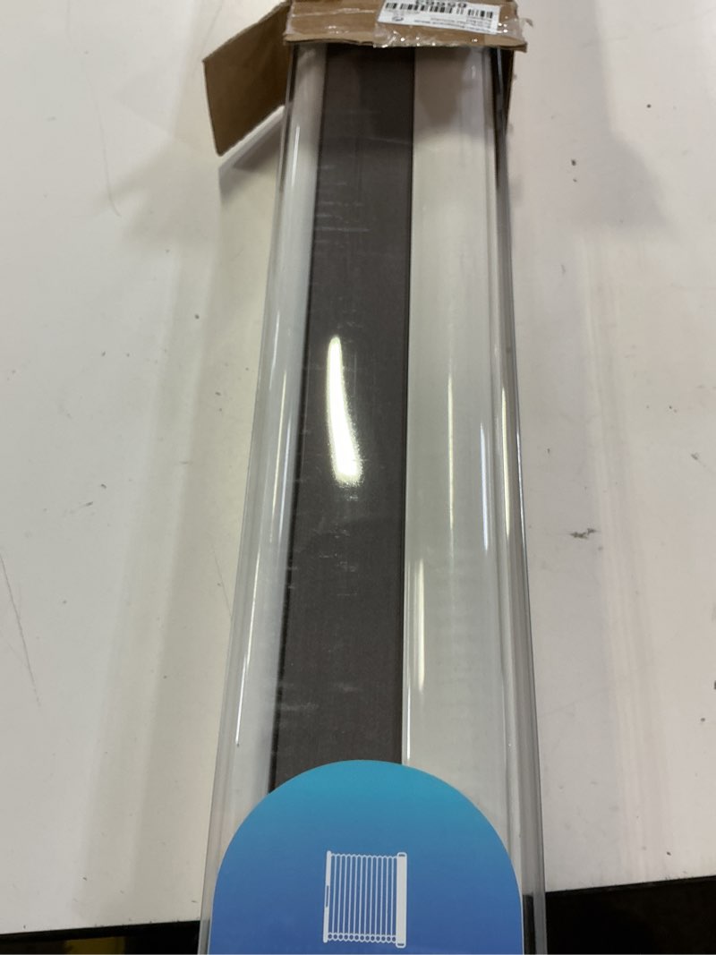 Condition photo showing New/Like New for allesin cordless blackout cellular shades, honeycomb blinds for windows, thermal insulated & noise dampening, room darkening window coverings for bedroom & nursery, gray, 31" w x 64" h gray-100% blackout 31"w x 64"h