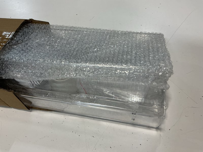 Condition photo showing Good Condition for yieach 4 pack 15" acrylic shelves for wall,bathroom,bedroom - with adhesive - no drilling clear floating shelves for funko pop,lego,action figures,nail polish,perfume shelf and wall storage & display