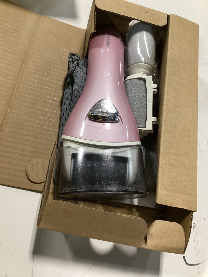 Condition photo showing As Is for Electric Feet Callus Removers Rechargeable,Portable Electronic Foot File Pedicure Tools, Electric Callus Remover Kit,Professional Pedi Feet Care Perfect for Dead,Hard Cracked Dry Skin 002-pink