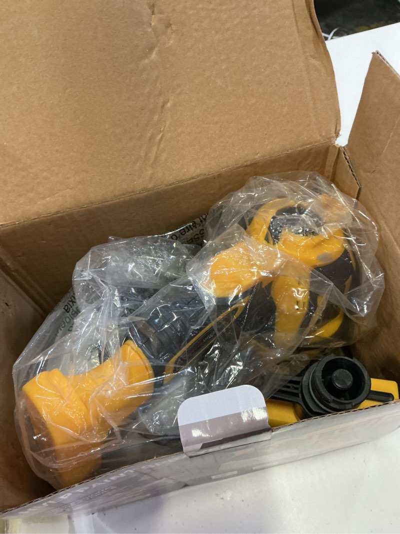 Condition photo showing Good Condition for 1000w high power paint sprayer - hvlp electric spray paint gun with 4 copper nozzles & 3 patterns, large capacity power painter for furniture, cabinets, fence & house painting yellow