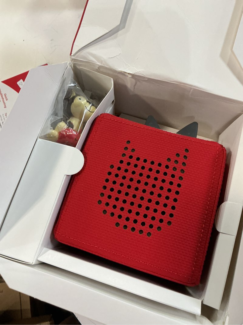 Condition photo showing Good Condition for toniebox 1 audio player starter set with playtime puppy - listen, learn, and play with one huggable little box - red