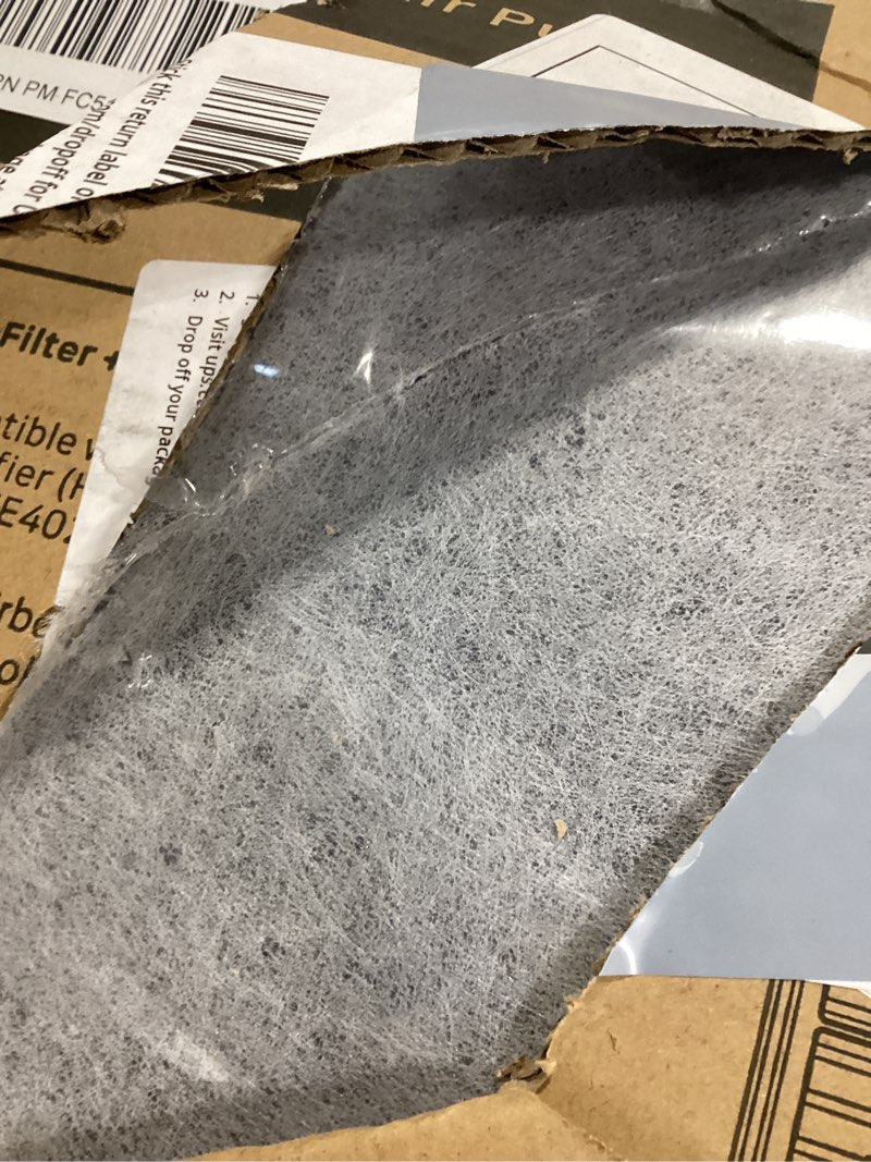 Condition photo showing Good Condition for 2 Pack HE400 HE401 Replacement Filter For Shark Air Purifier 4 Model HE400 HE401 HE402 HE405 UA415 3-Stage Filtration Filters, H13 True HEPA #HE4FKPET Filter Grey-2P