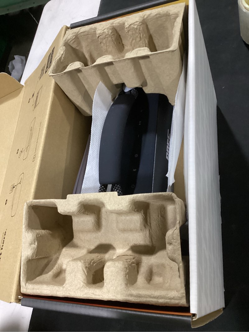 Condition photo showing New/Like New for working verified bose soundlink max bluetooth speaker - portable wireless party speaker, ip67 waterproof, rope handle, up to 20 hours of playtime, usb-c, built-in 3.5mm aux input, black