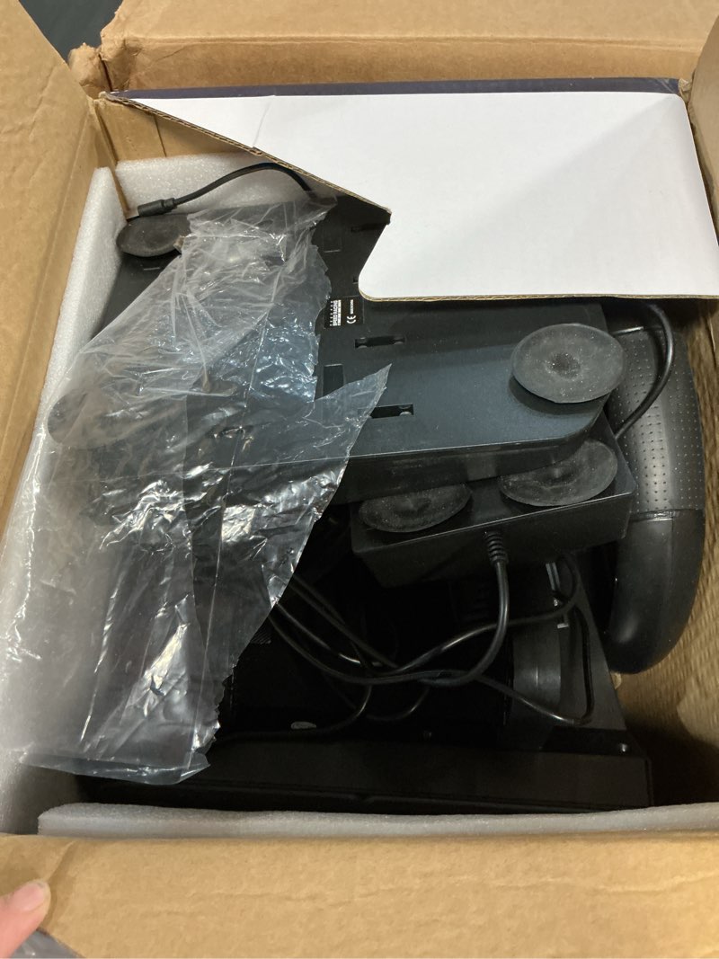 Condition photo showing As Is for nbcp racing wheel with 6-speed shifter & pedals –1080° gaming steering wheel for ps4, xbox & pc, vibration feedback, clamp mount, plug & play 1080° for xbox /pc/ps4/ps3/switch