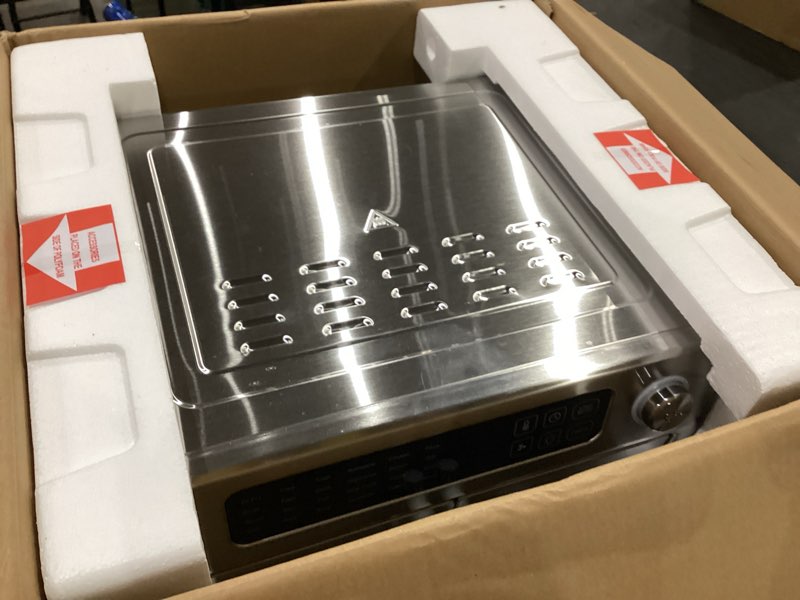 Condition photo showing Good Condition for dan - emeril lagasse extra large french door air fryer toaster oven combo, 24 cooking functions and digital controls, 7 accessories included, stainless steel finish, 26qt capacity