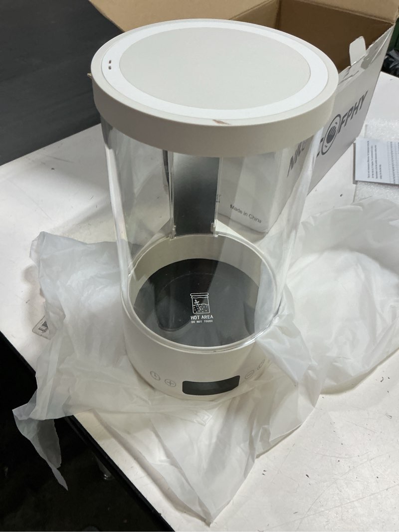 Condition photo showing Good Condition for sourdough starter warmer home incubator - upgraded sour dough warmer box with double heating plates and warming dome, 70-120°f precise 1°f thermostat, 24h timer fermentation sourdough heater mat tool large
