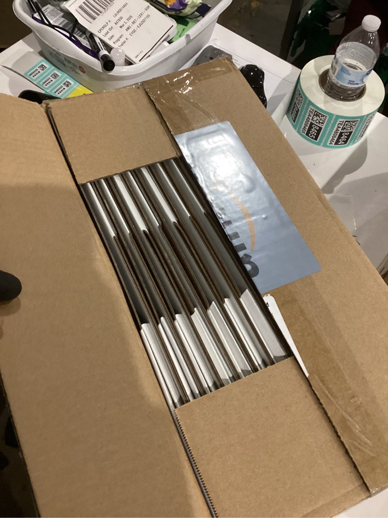 Condition photo showing As Is for WIFTREY 12x9x6 inches White Shipping Boxes pack of 15, Corrugated Cardboard Boxes 12 x 9 x 6 for Packaging Small Business, Moving, Mailing 12X9X6 White 15 Pack