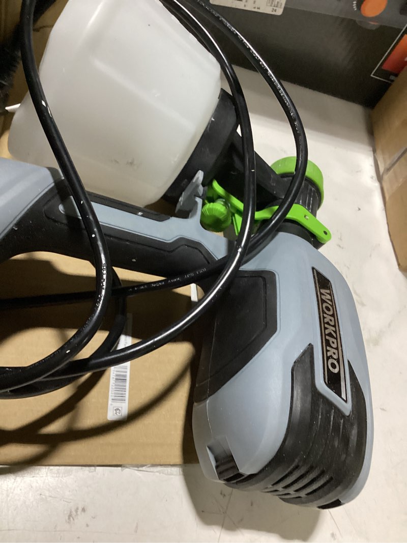 Condition photo showing Good Condition for workpro plus electric paint sprayer, 14 gph, 120v, model 2234, lightweight hvlp spray gun for indoor & outdoor use, new