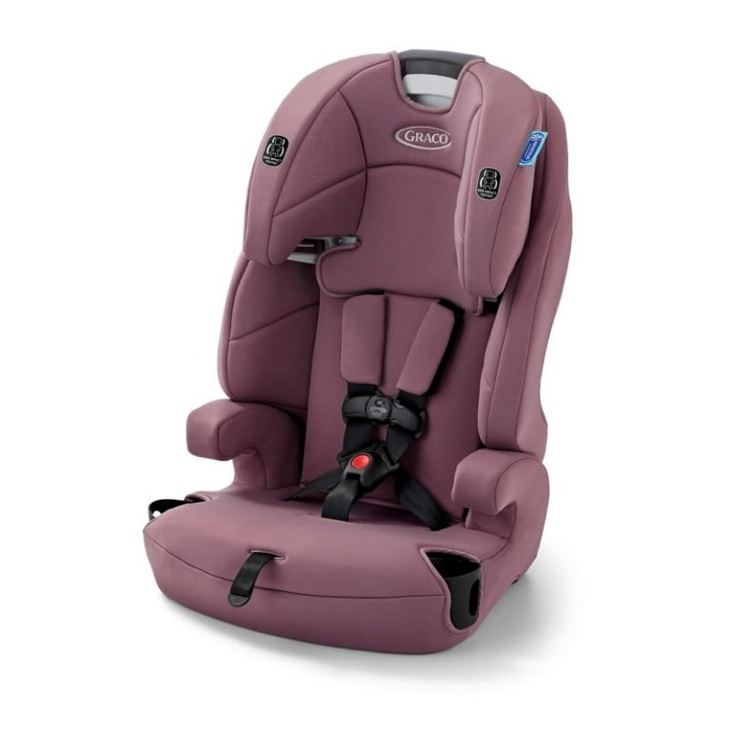 Graco Tranzitions 3-in-1 Harness Booster Car Seat, Eloise, Pink