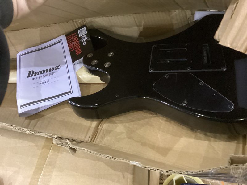 Condition photo showing Good Condition for Ibanez GIO Series GRX70QA - Transparent Emerald Burst Transparent Emerald Burst Guitar