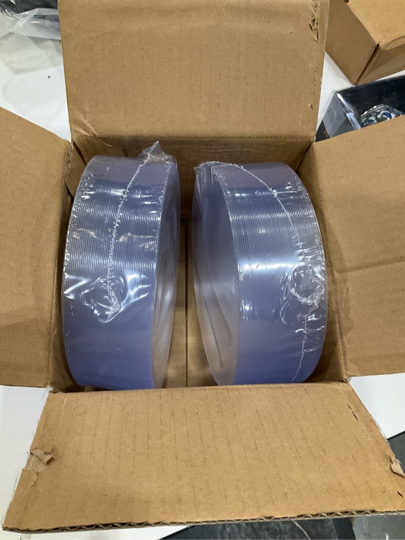 Condition photo showing New/Like New for bucla 100pieces clear plastic plates - 6.25inch premium hard disposable salad/dessert/appetizer/small cake plates for wedding& party 6.25inch-100pcs-clear