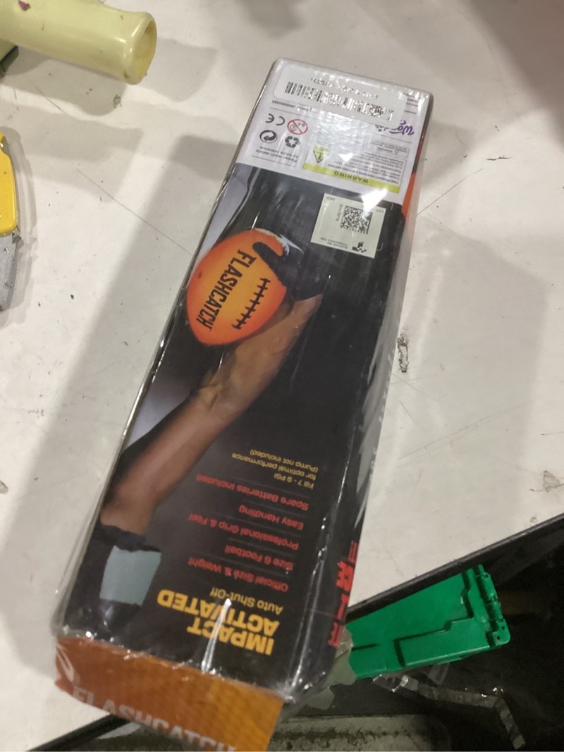 Condition photo showing New/Like New for light up football - glow in the dark ball - no 6 - boys gifts - outdoor sports, birthday gifts for boys 8-15+ year old - kids teenage youth gift ideas - boy toys stuff ages 8 9 10 11 12 13 14 15 original