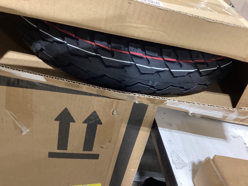 Condition photo showing Good Condition for 16x3.0 76-305 ebike tire and tube set 8-level design, 16 x 3.0 antipuncture snow tyre for e-bike with bent valve inner tube compatible with e-bikes dirtbike trike unicycle and folding bike