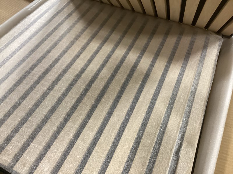 Condition photo showing Good Condition for AKUMAX 4 Pack Wood Panels- 4x24x24Inches 3D Wall Panels Wood Wall,Decorative Peel Soundproof Wall Panels (Walnut) 4pcs-24in*24in Walnut
