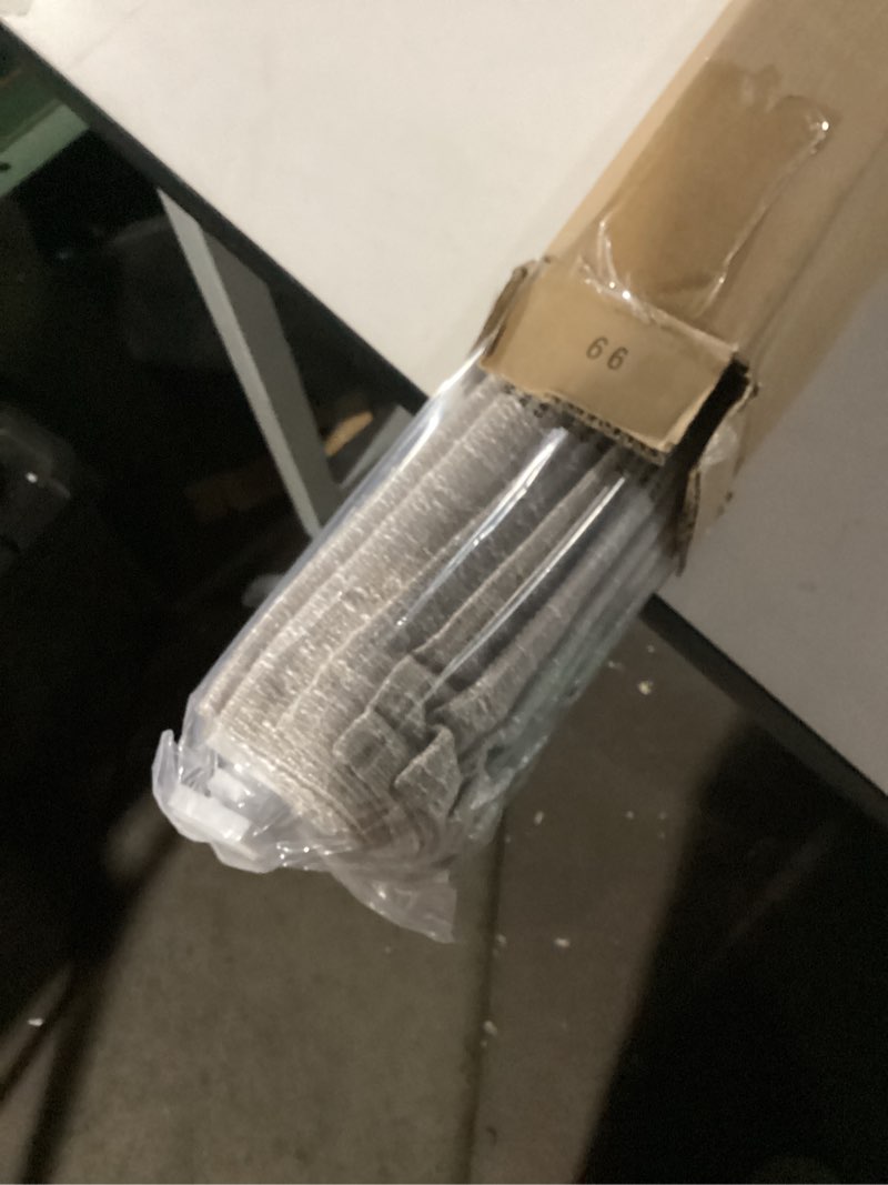 Condition photo showing New/Like New for No Tools No Drill Cordless Roman Shades for Indoor Windows 100% Blackout, for Window Size 37" W × 64" H Beige Beige 37" W × 64" H