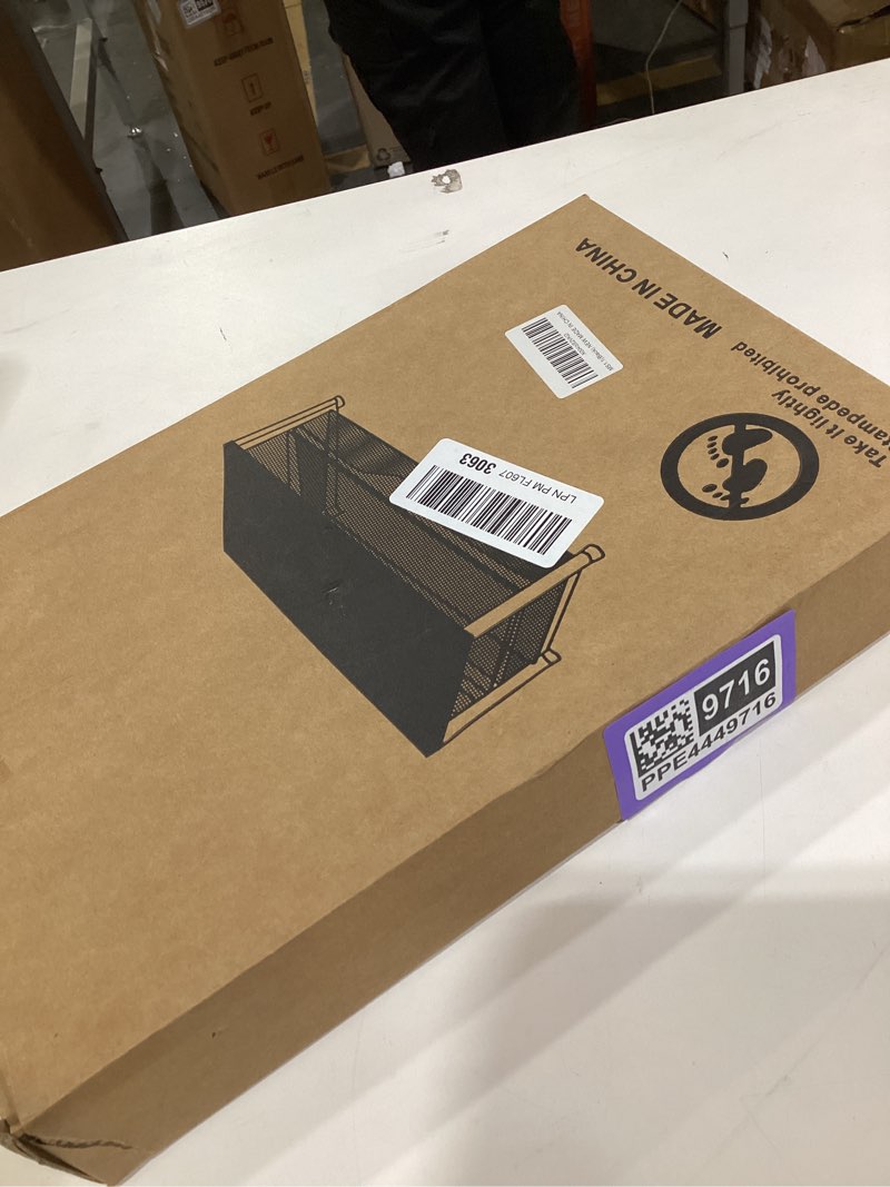 Condition photo showing New/Like New for OPNICE Computer Monitor Stand Riser, Desk Organizer with Drawer, Laptop Stand, Office Desk Accessories & Workspace Desktop Organizers Storage for Office Supplies(Black)