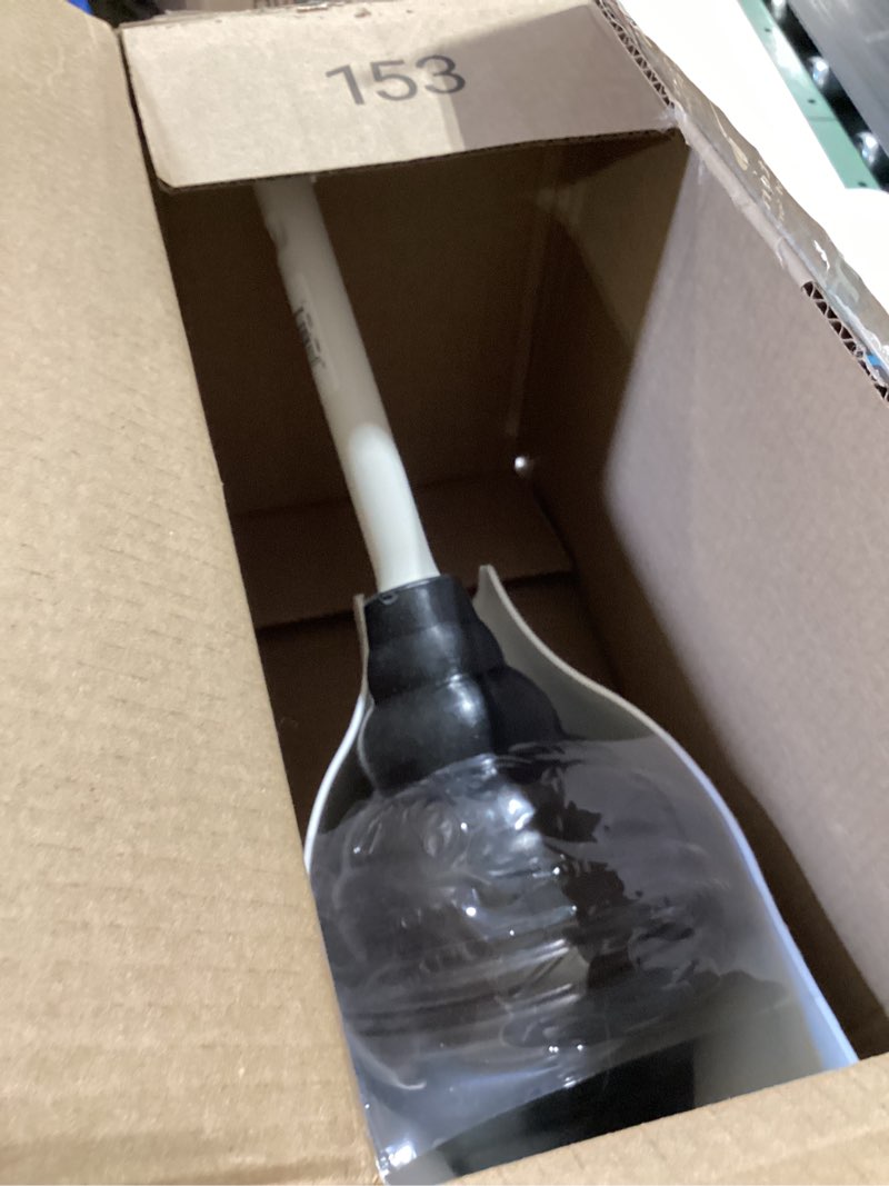 Condition photo showing Good Condition for Korky BeehiveMAX Hideaway - Heavy Duty Toilet Plunger with Holder - Drip Free Carry - Seals All Bowl Shapes – Powerful Clog Removal, 97-5 White