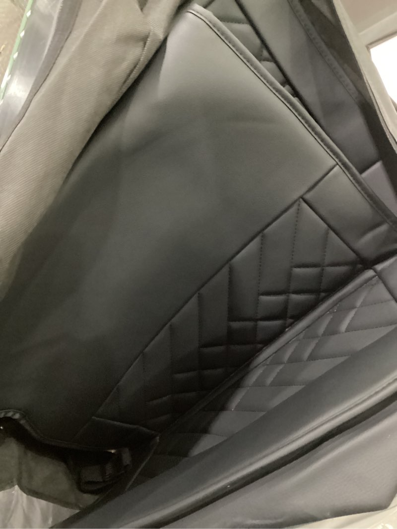 Condition photo showing As Is for tomatoman tacoma car rear seat covers 2005-2025 2026 access double extended cab trd sport offroad limited sr5 v6 truck with waterproof faux leather back cushions(rear seat/black)